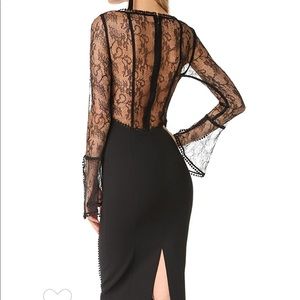 Nicholas lace bell sleeve dress Size 4